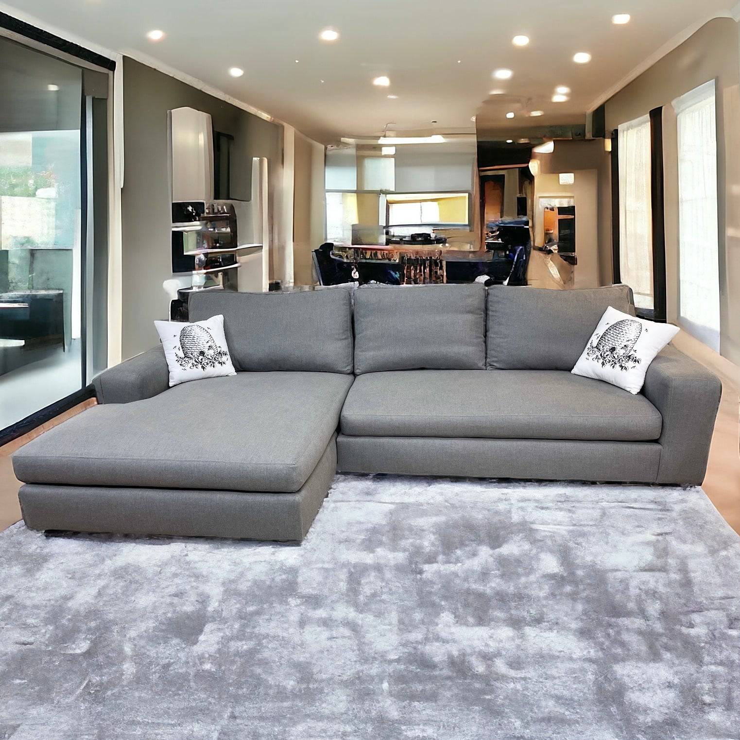 Pottery Barn Big Sur w/Wide Chaise and Sunbrella Fabric