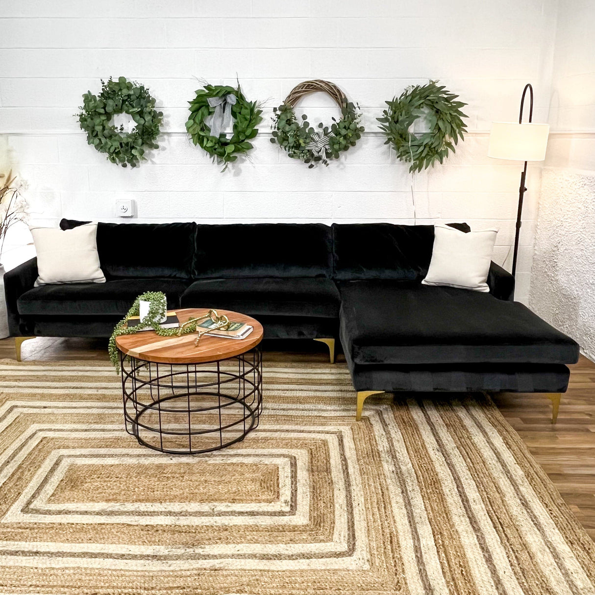 AllModern Jasper 2pc sectional w/chaise - Pull Up A Couch