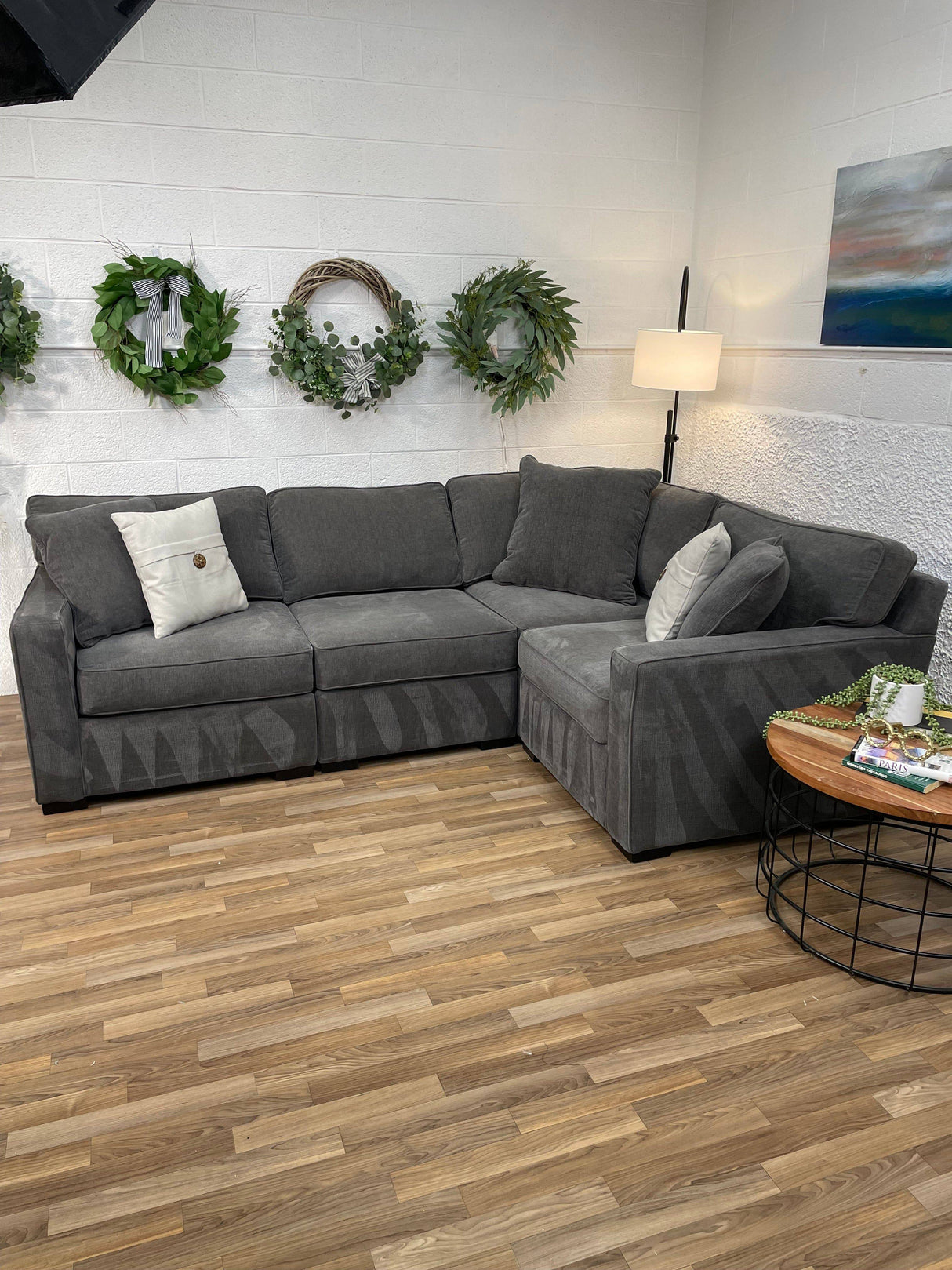 Macy’s Gray Radley 4pc - Pull Up A Couch