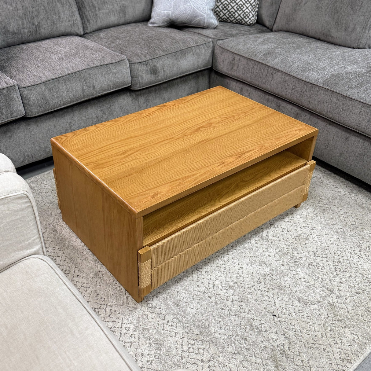 ARTICLE - Monterey Storage Coffee Table (Oak)