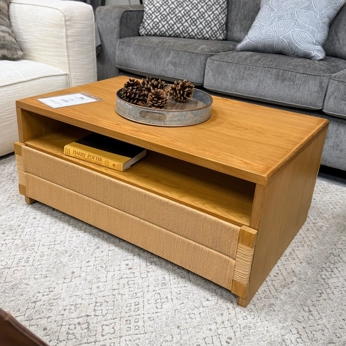 ARTICLE - Monterey Storage Coffee Table (Oak)