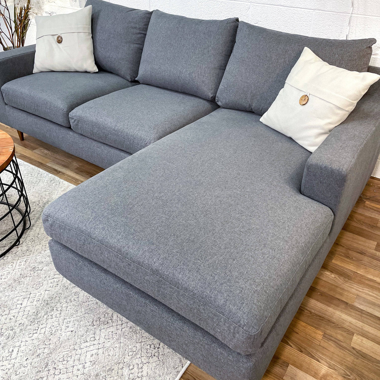 Interior Define Sloan 2pc Sectional with Chaise - Pull Up A Couch