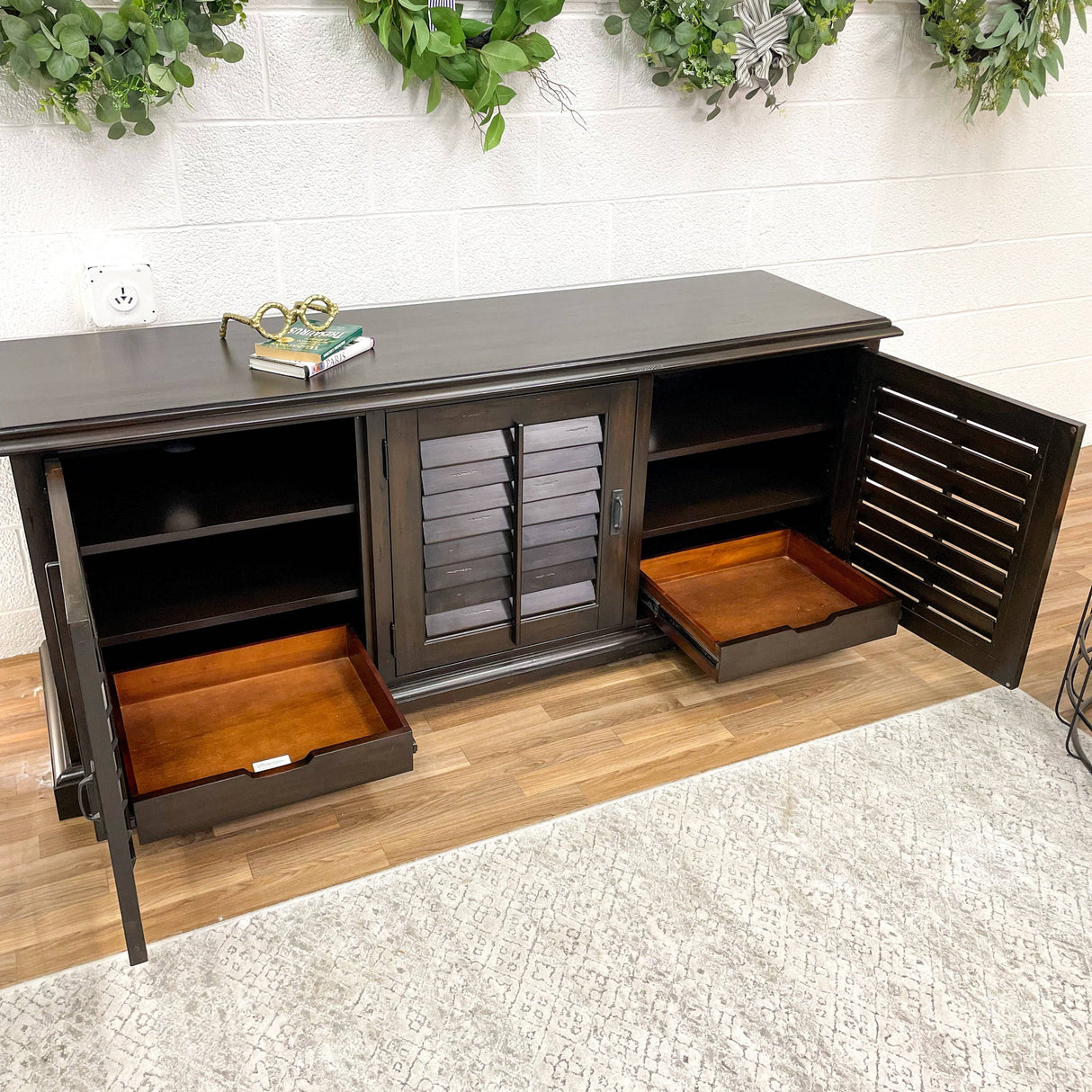 Pottery Barn Holstead Media Cabinet - Pull Up A Couch