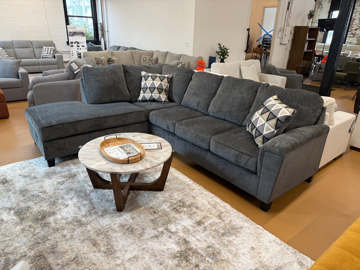Abinger 2-Piece Sectional w/ Left Bumper Chaise