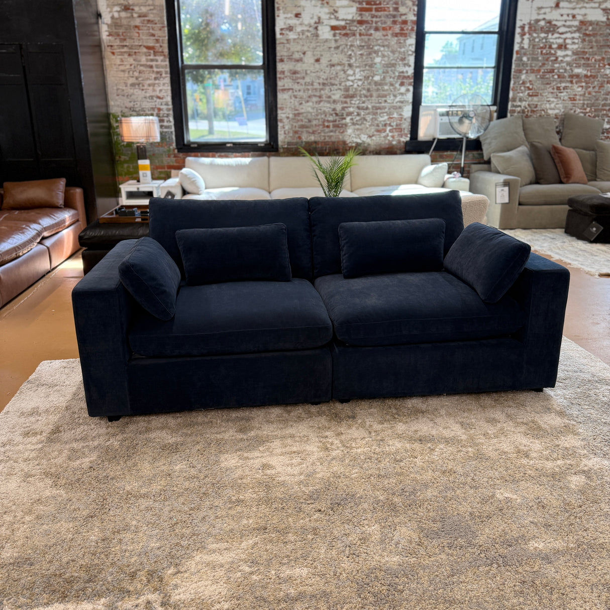 Serenity Cloud Sectional Sofa (2pc)