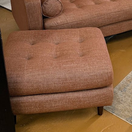 ARTICLE - Sven 30" Ottoman - Napa Rust