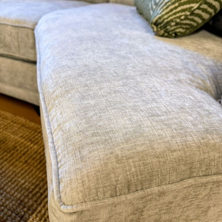 Belmont 4pc Corner Sectional w/ Cuddle Corner + Ottoman