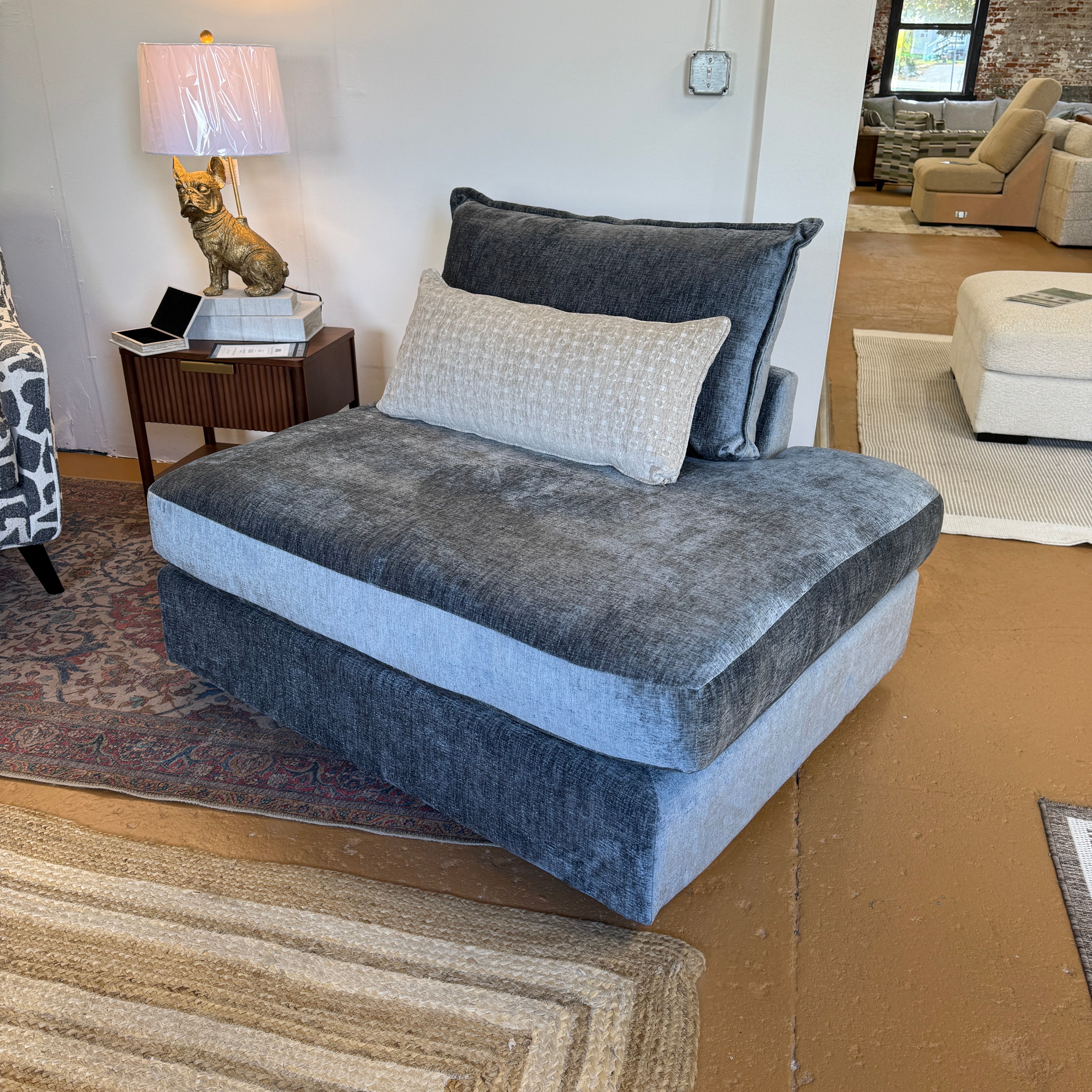 Barrington Armless Chaise (Right Facing)