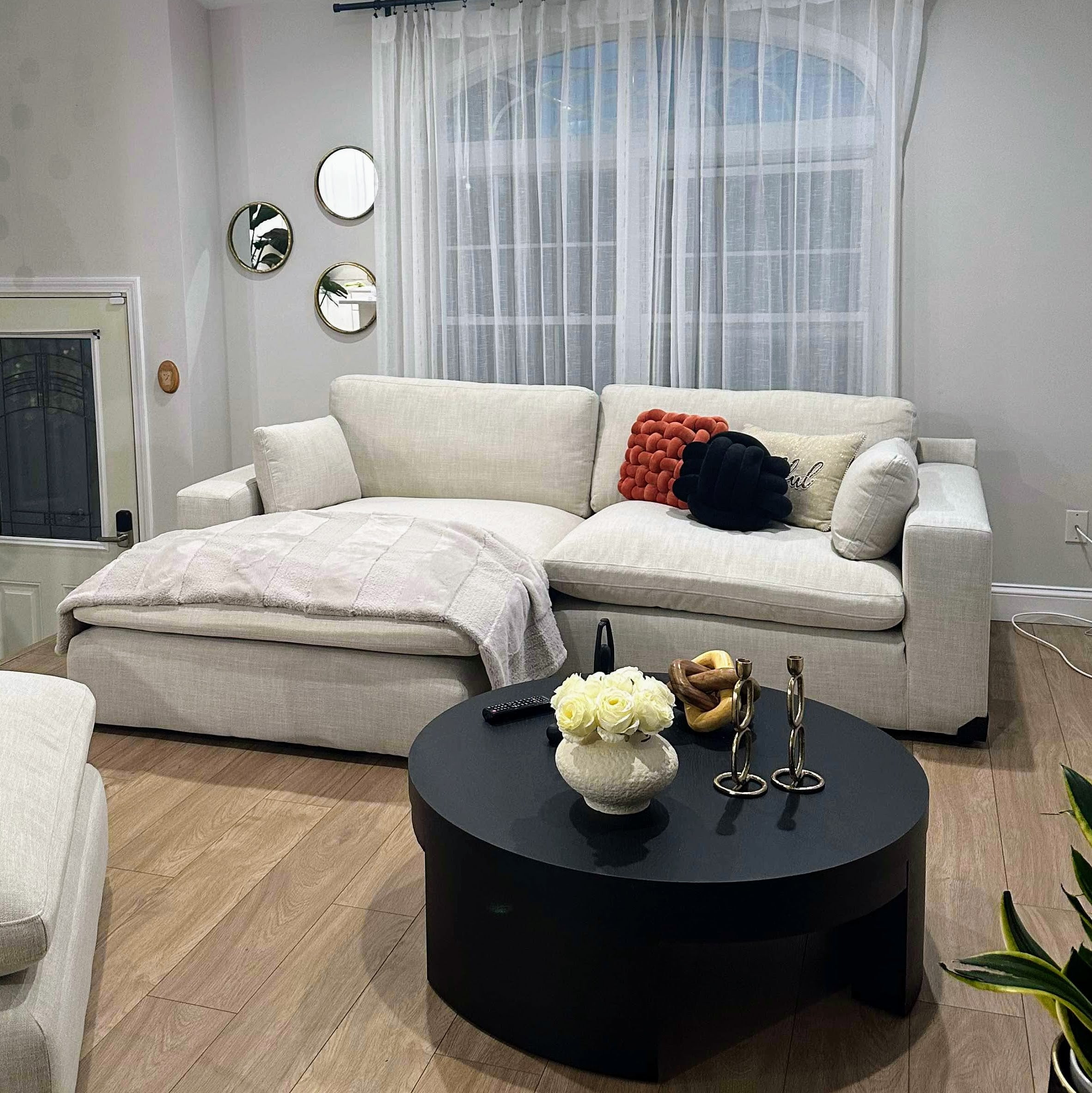 Atlas Cloud 2 Piece Sectional w/ Chaise