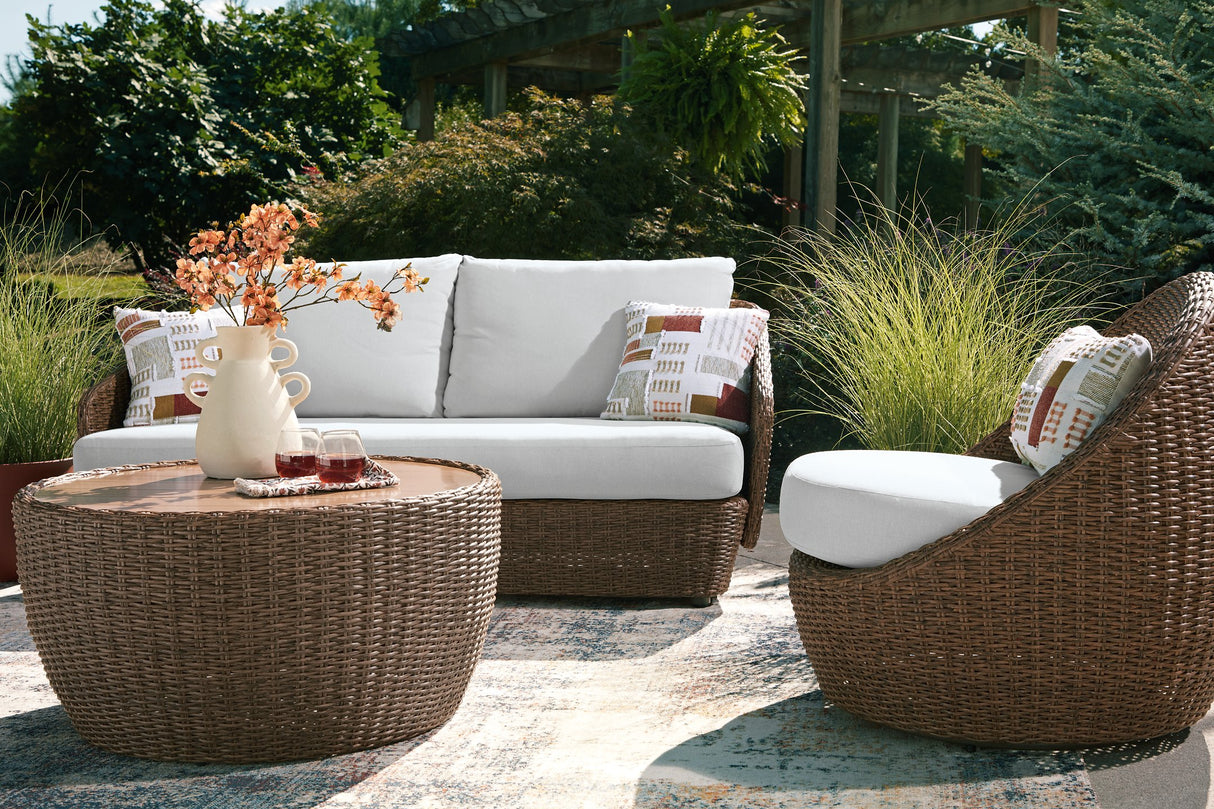 Double Point Outdoor Seating Set - Pull Up A Couch