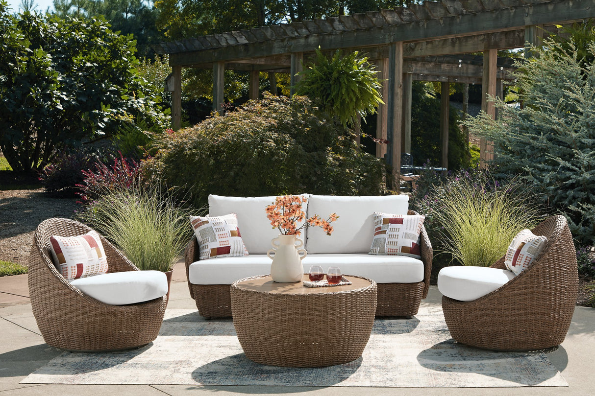 Double Point Outdoor Seating Set - Pull Up A Couch