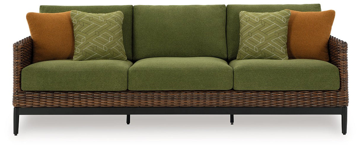 Horizon Hall Outdoor Sofa with Cushion - Pull Up A Couch