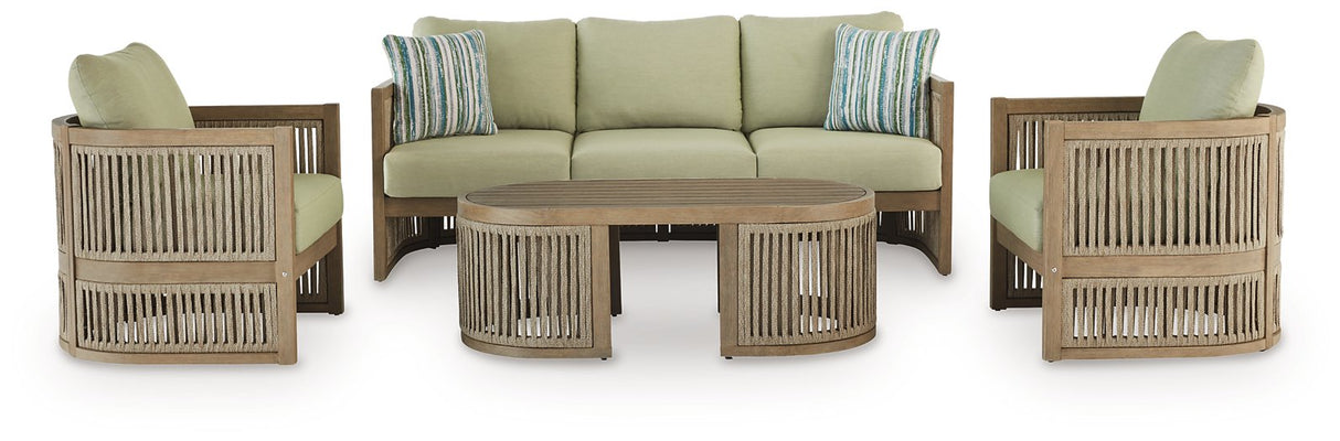 Serena Shores Outdoor Seating Set - Pull Up A Couch