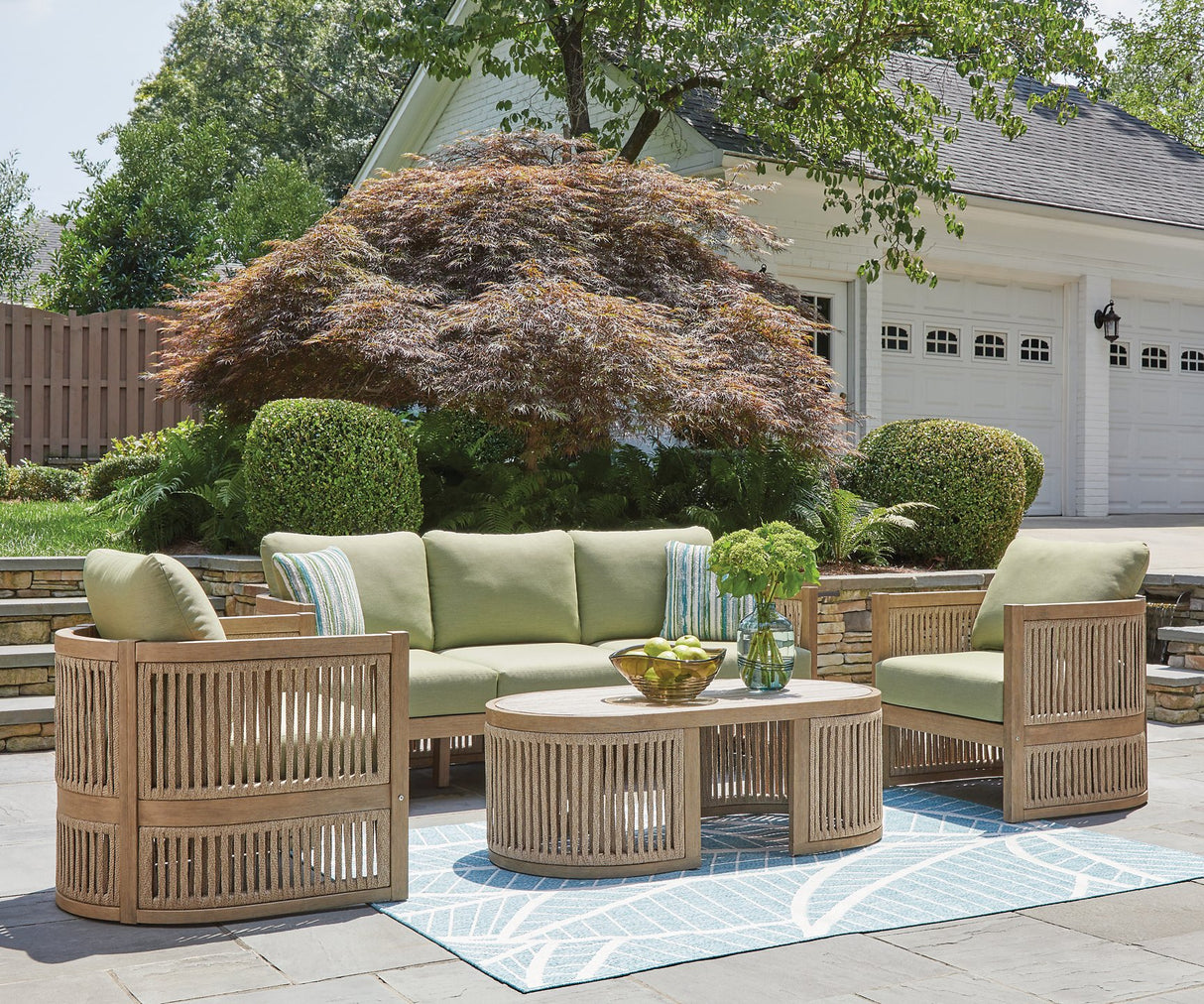 Serena Shores Outdoor Seating Set - Pull Up A Couch