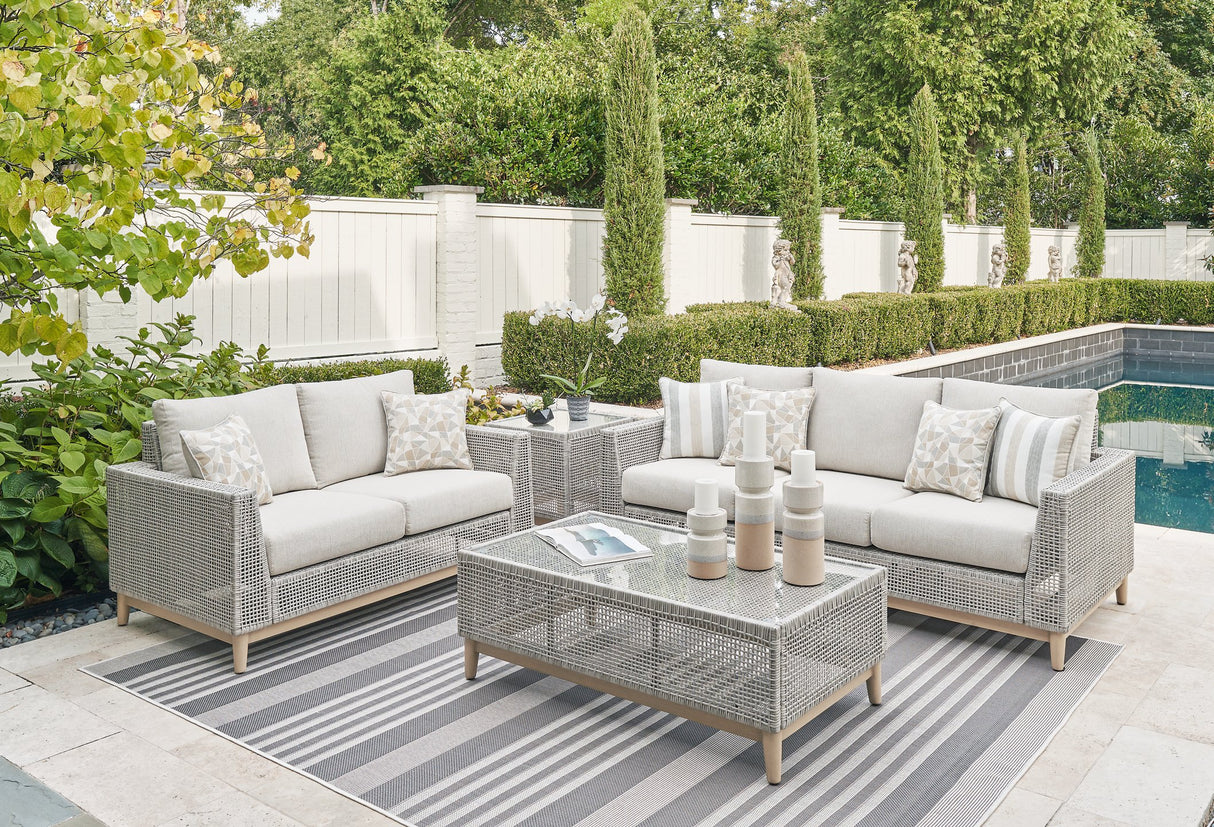 Seton Creek Outdoor Seating Set - Pull Up A Couch
