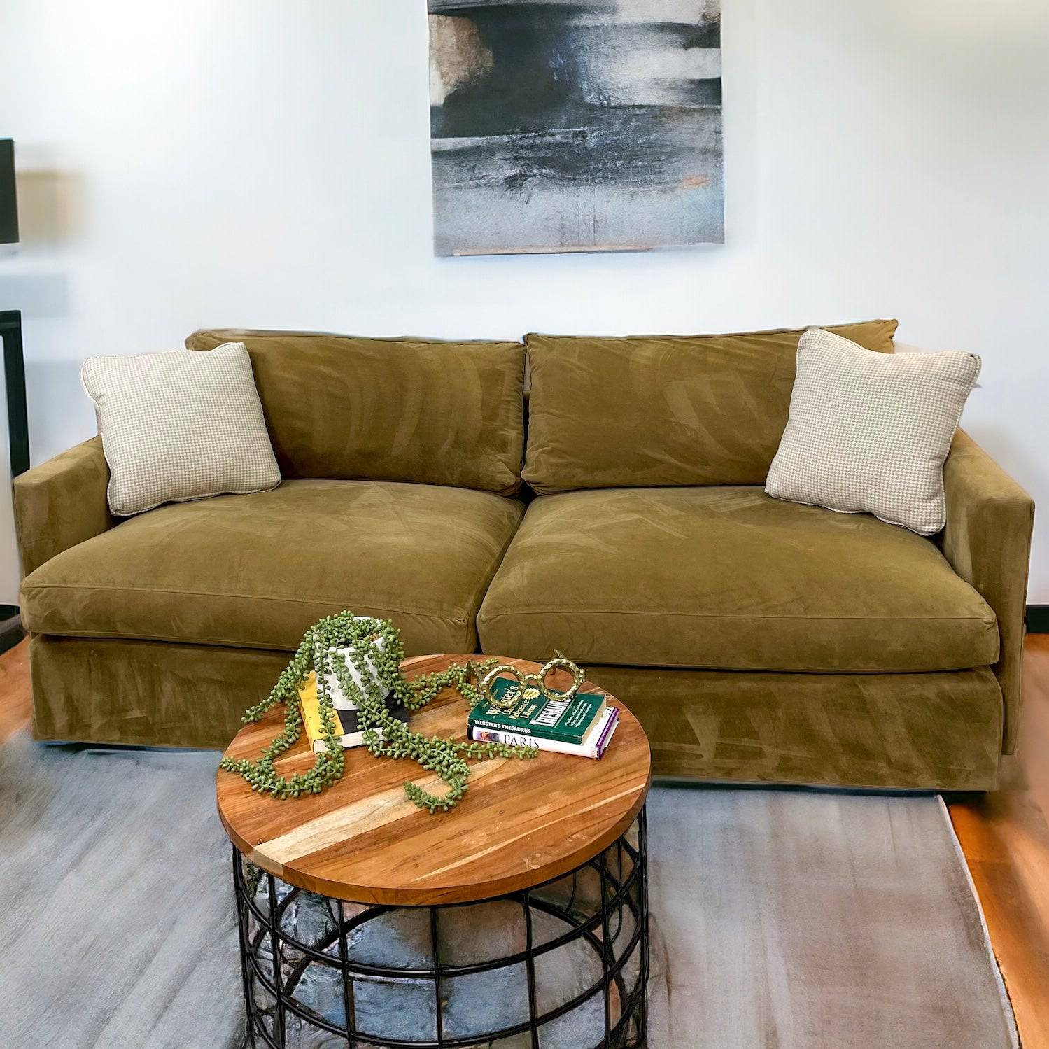 Crate & Barrel Deep Lounge Sofa