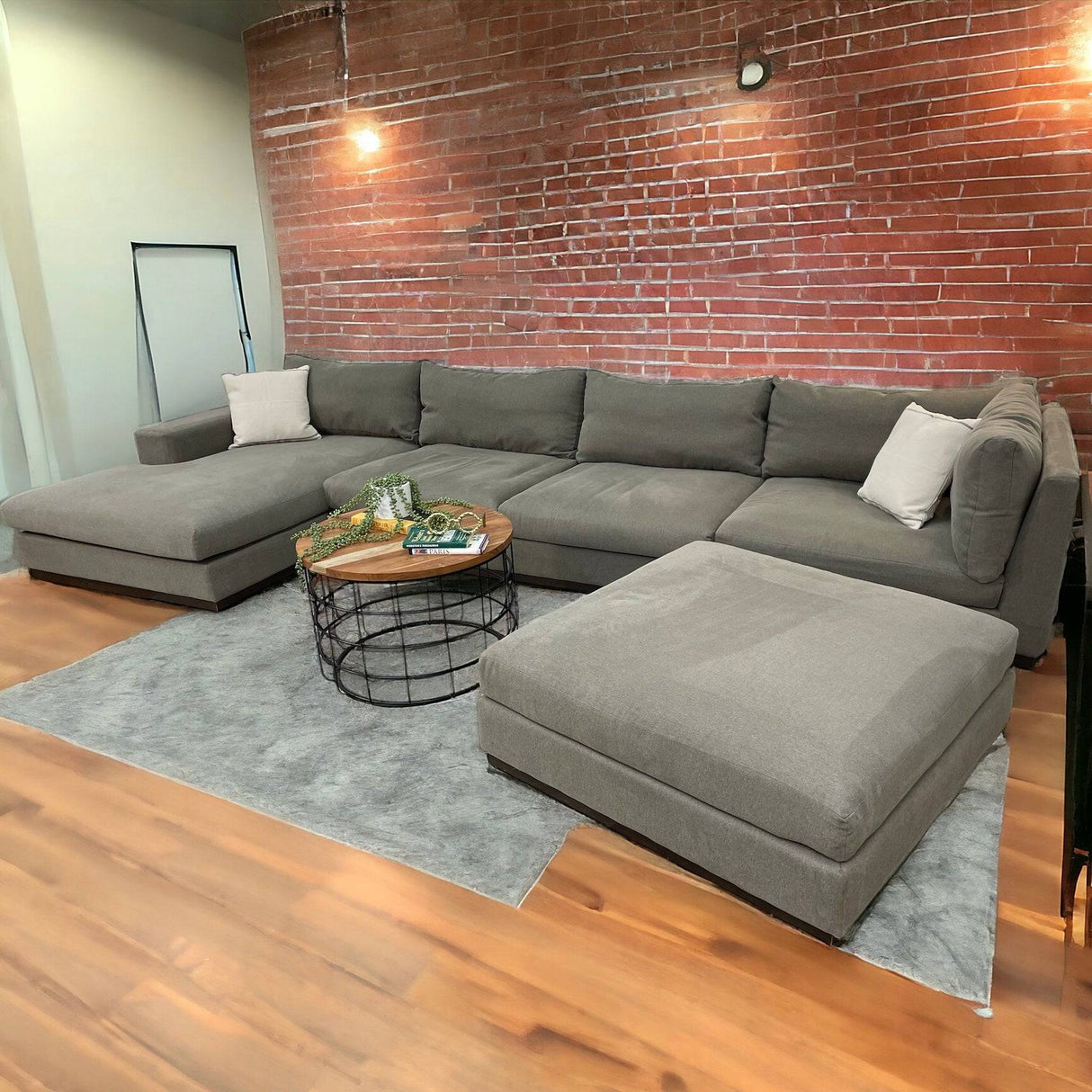 Joybird Holt Grand Sofa w/Chaise - Pull Up A Couch