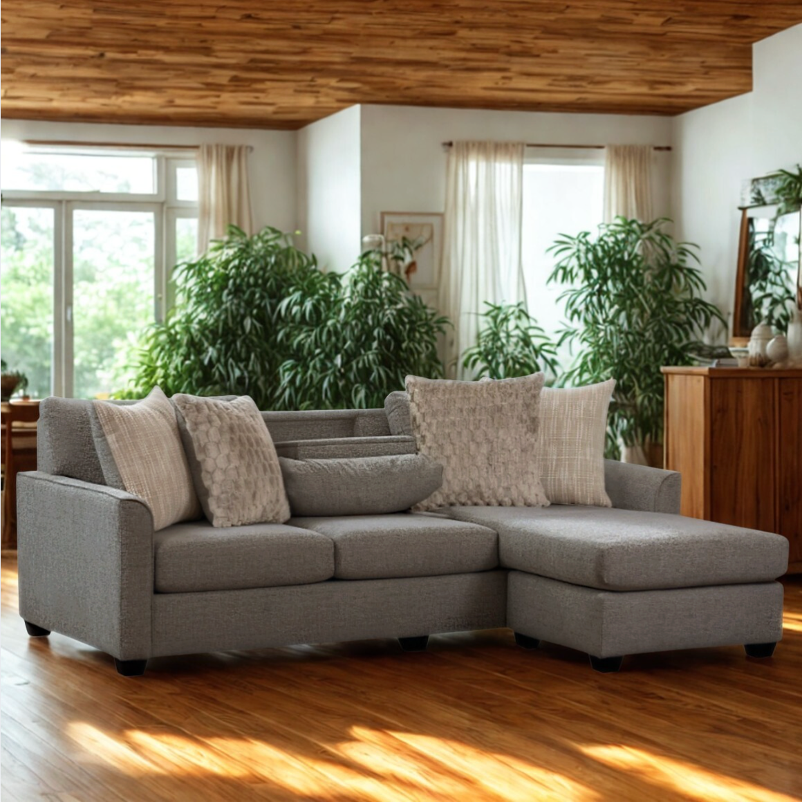 Irving Sectional w/ Reversible Chaise - Pull Up A Couch