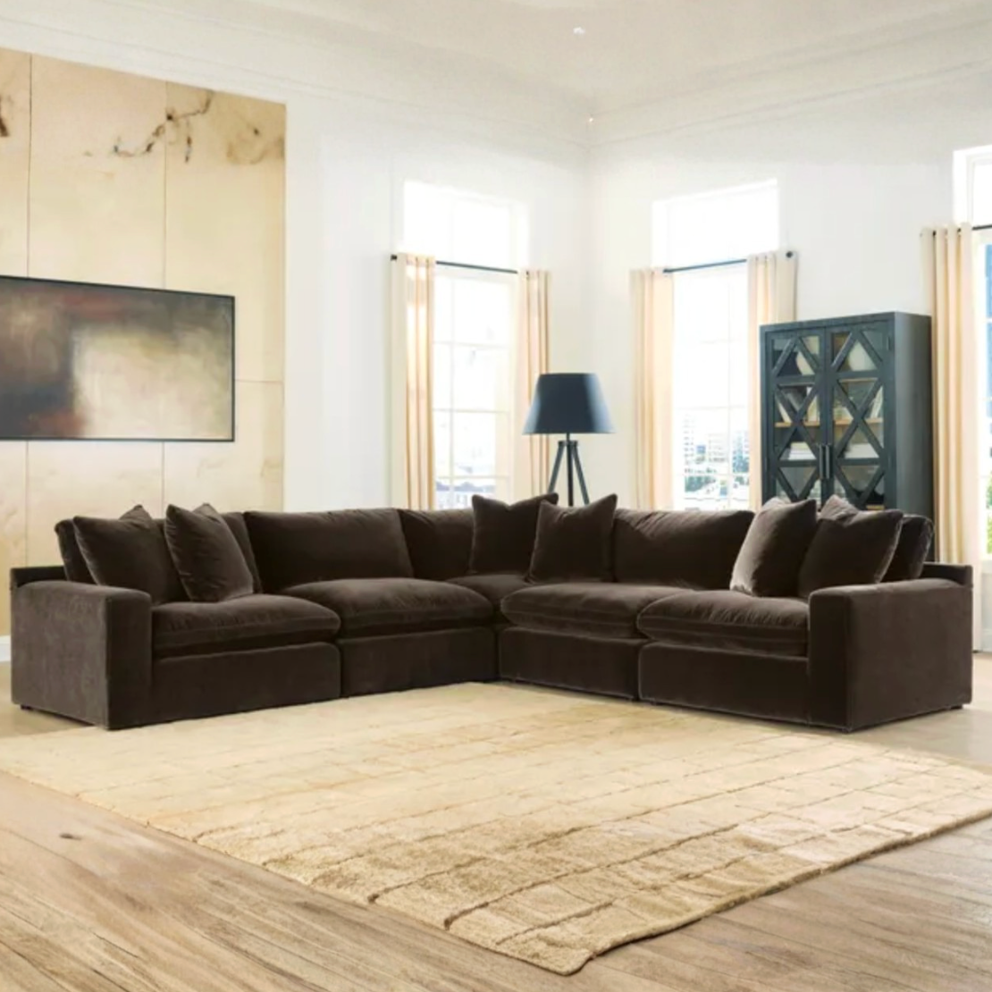 Nova Cloud 5pc Corner Sectional