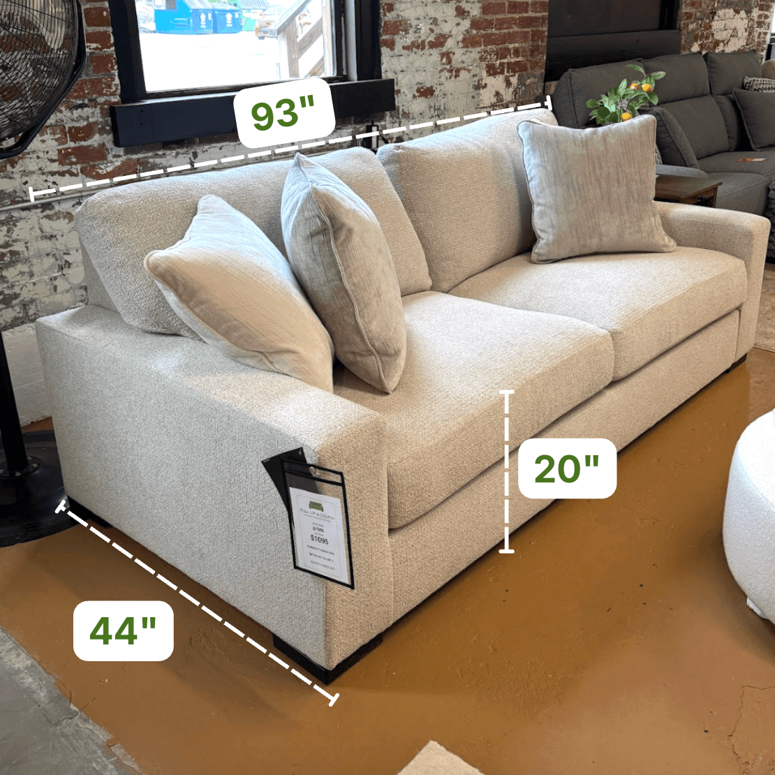 Hudson Sofa - Pull Up A Couch