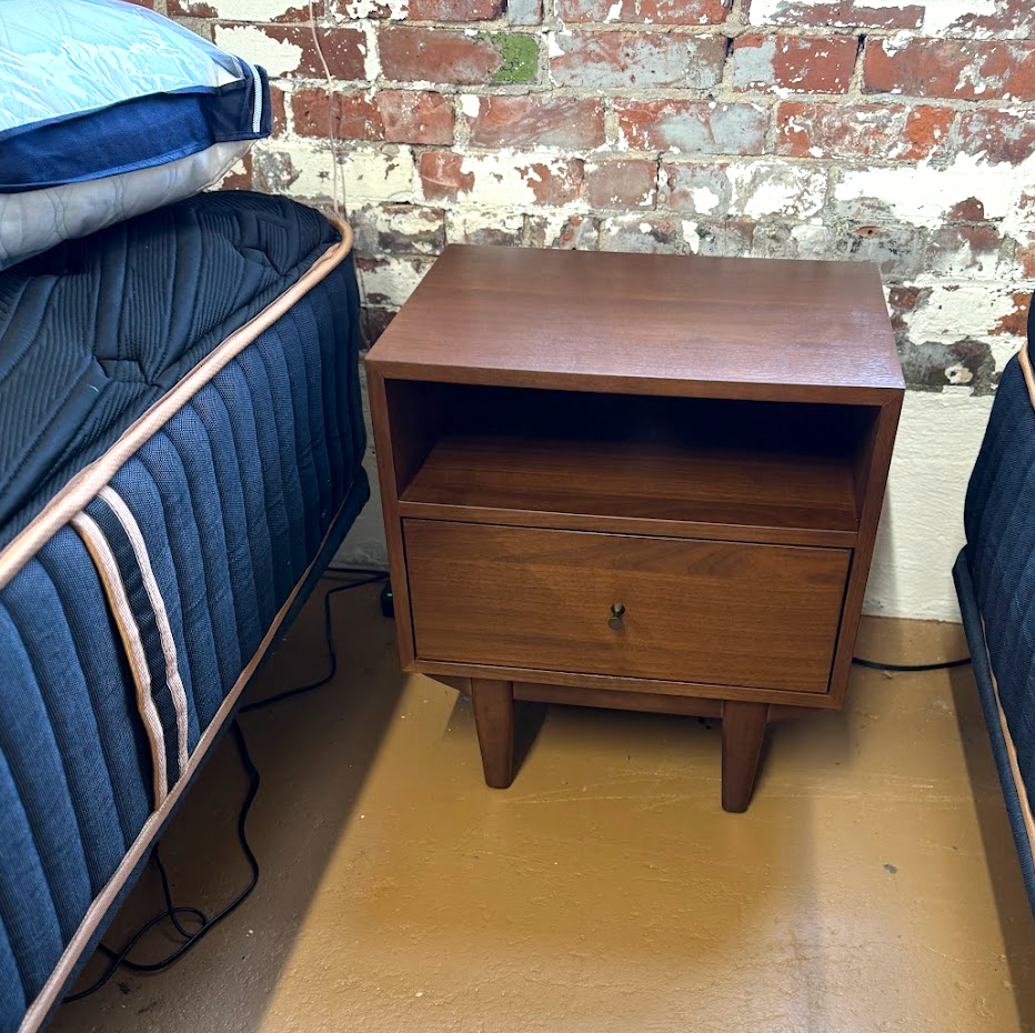 ARTICLE - Cooper 1-Drawer Nightstand (Walnut)