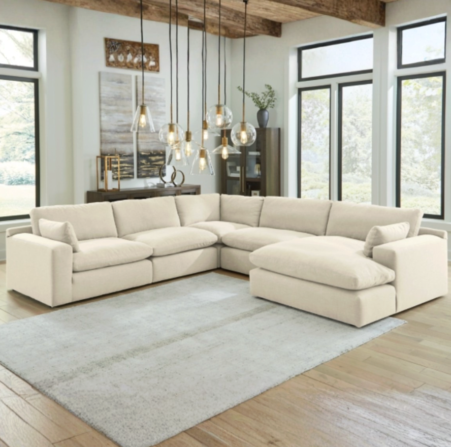 Atlas Cloud Corner Sectional w/Chaise - Pull Up A Couch