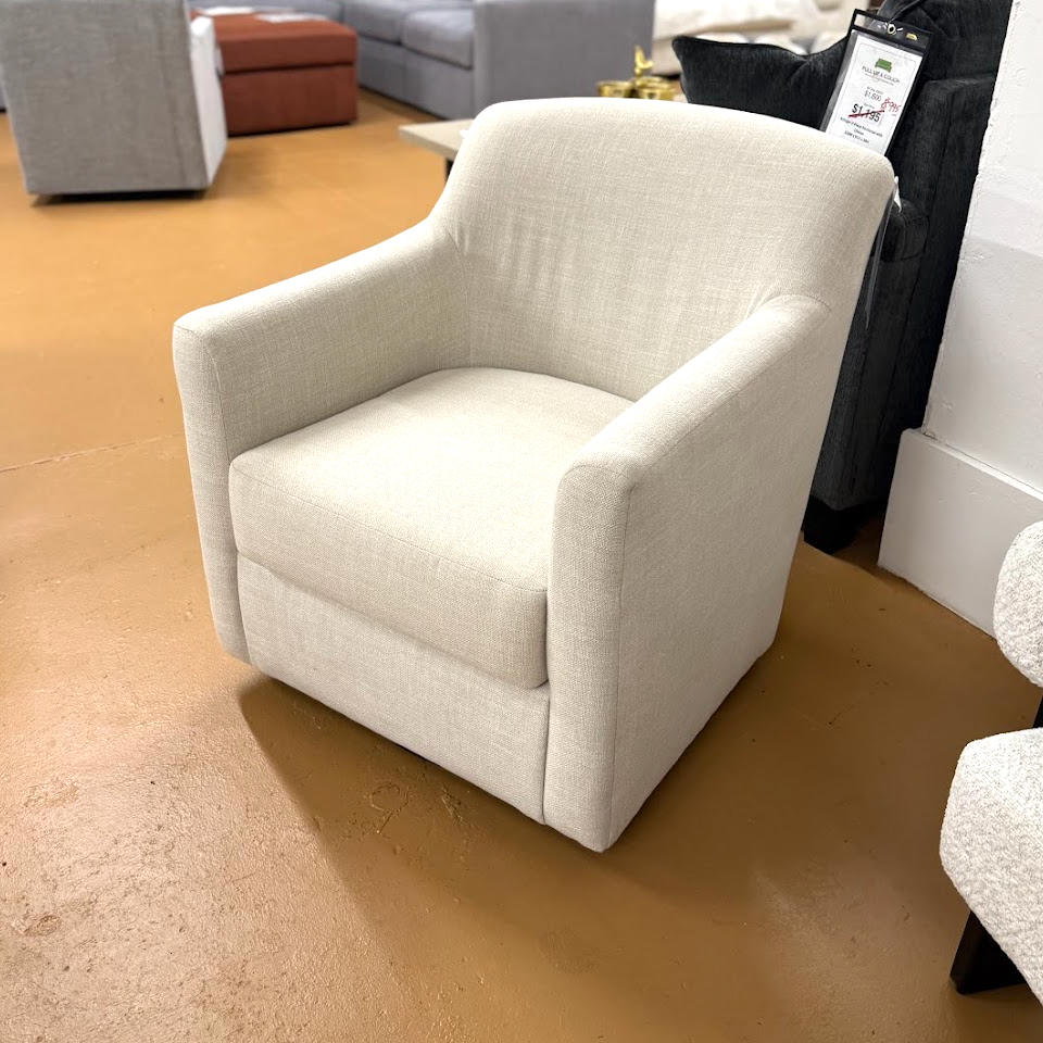 Bradney Swivel Accent Chair - Pull Up A Couch
