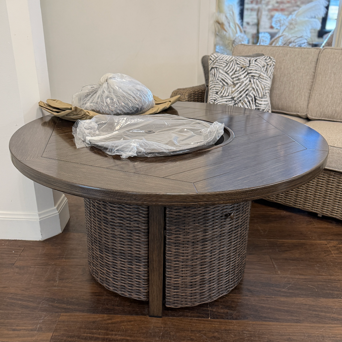Shoreside Fire Pit Table - Pull Up A Couch