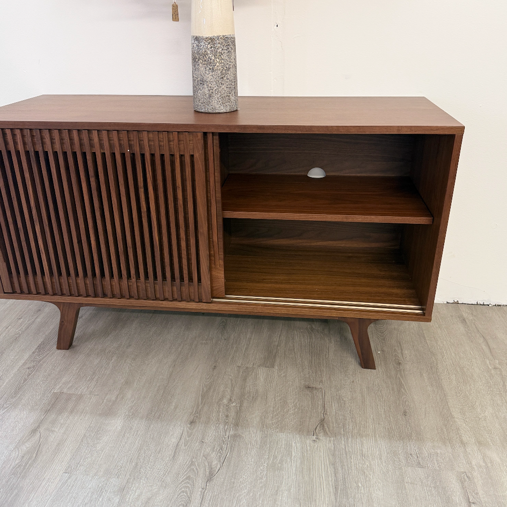 47.5" MCM Media Unit (Walnut) - Pull Up A Couch