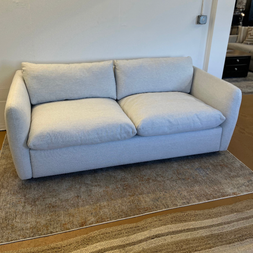 86" Sofa Bed (Silver Ivory) - Pull Up A Couch