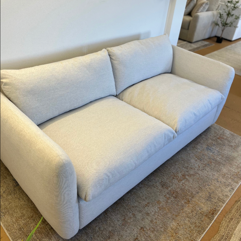 86" Sofa Bed (Silver Ivory) - Pull Up A Couch