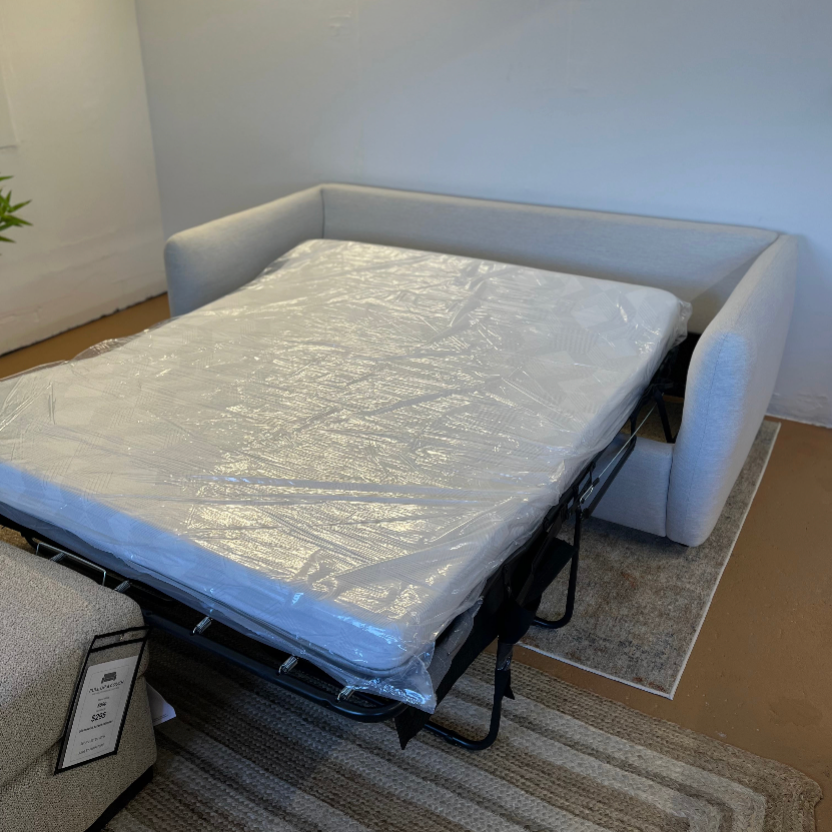 86" Sofa Bed (Silver Ivory) - Pull Up A Couch
