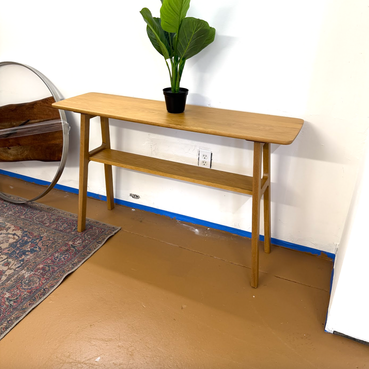 47" MCM Console (Oak)