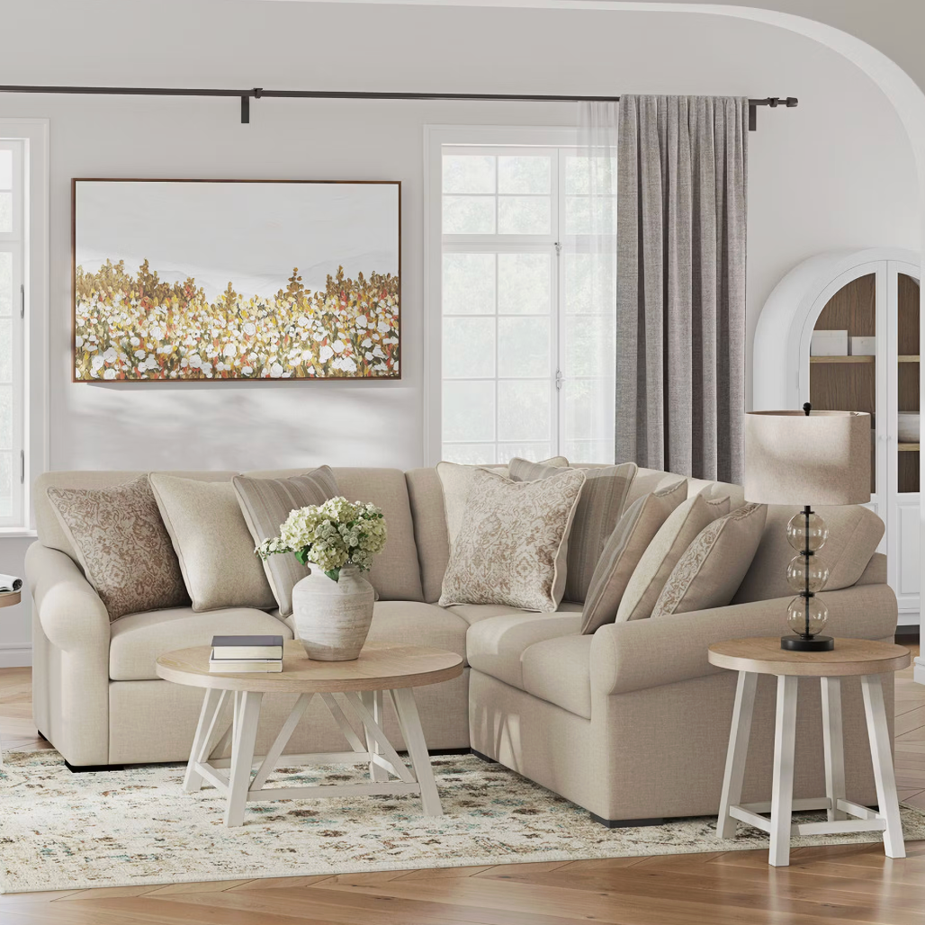 Lennox 3pc Corner Sectional