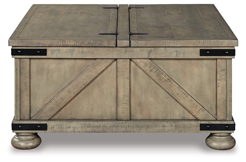 Aldwin Coffee Table With Storage - Pull Up A Couch