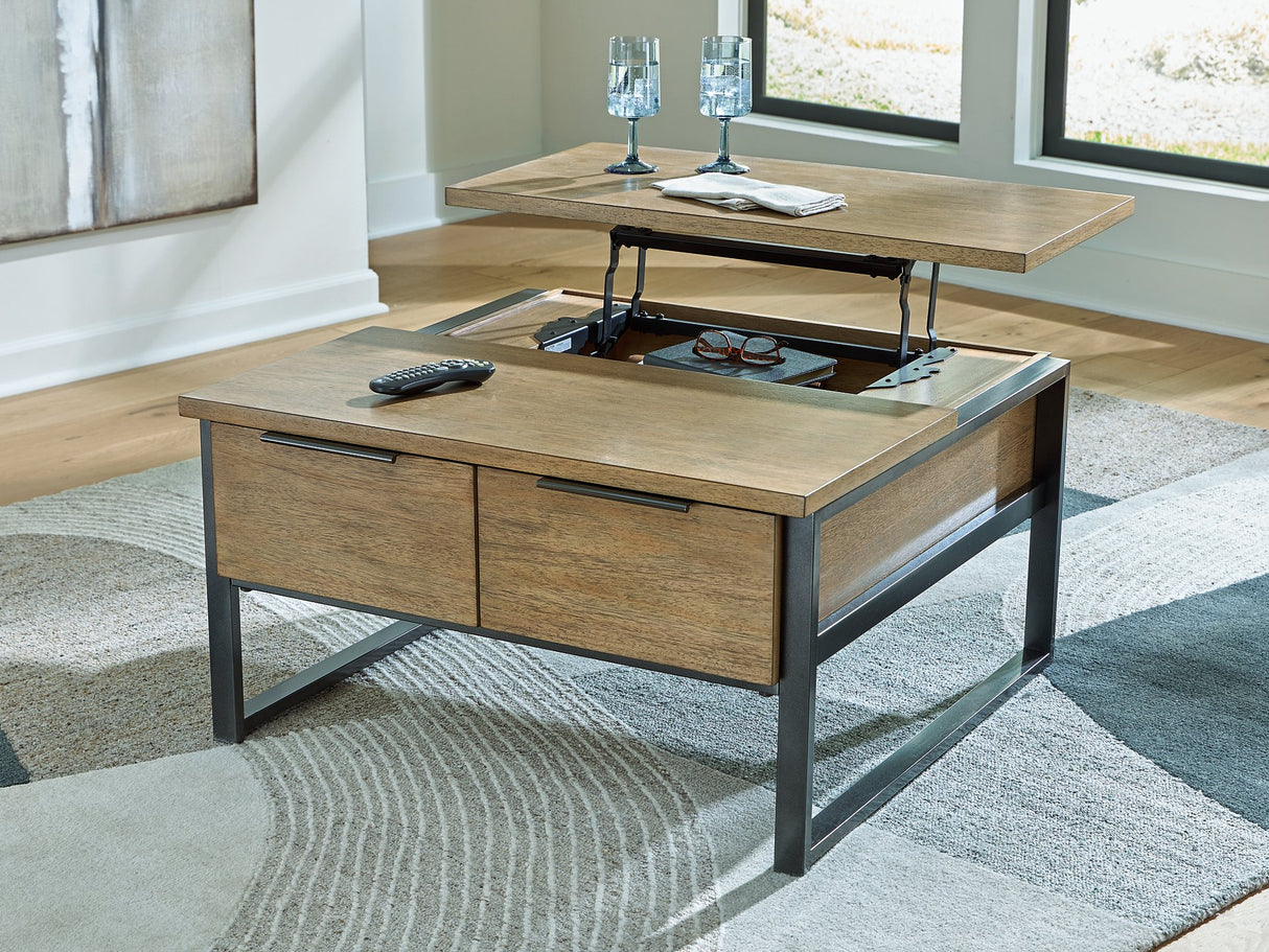 Montia Lift-Top Coffee Table - Pull Up A Couch