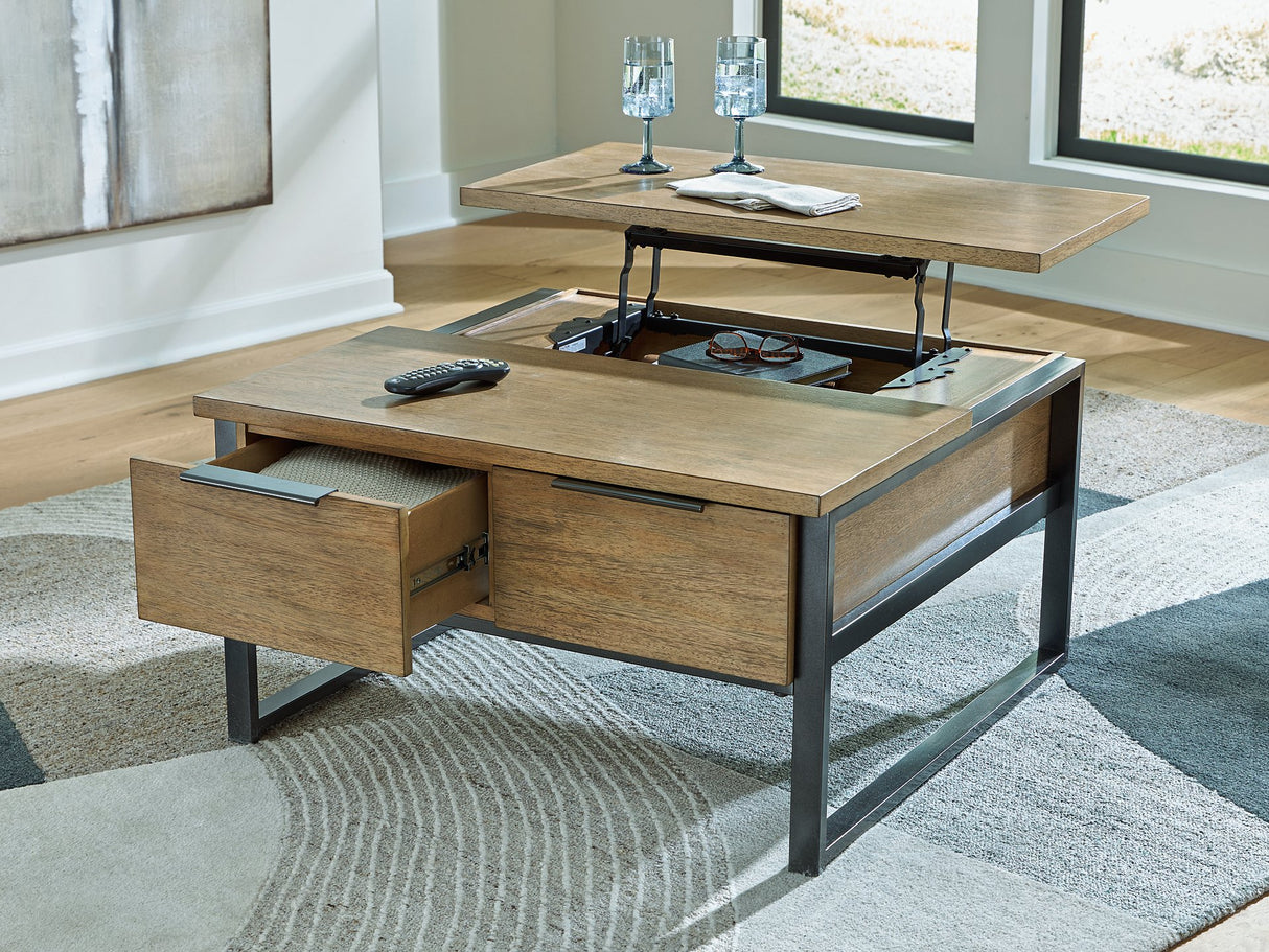 Montia Lift-Top Coffee Table - Pull Up A Couch