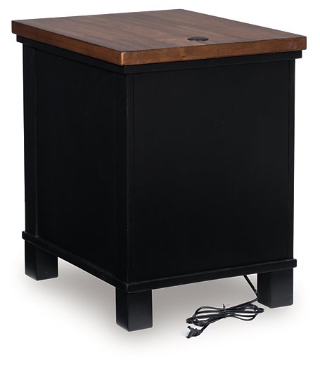 Wildenauer Chairside End Table - Pull Up A Couch