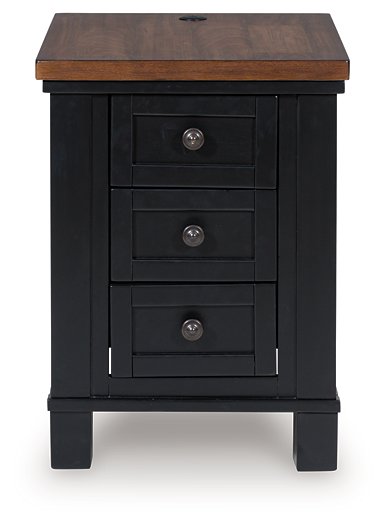 Wildenauer Chairside End Table - Pull Up A Couch