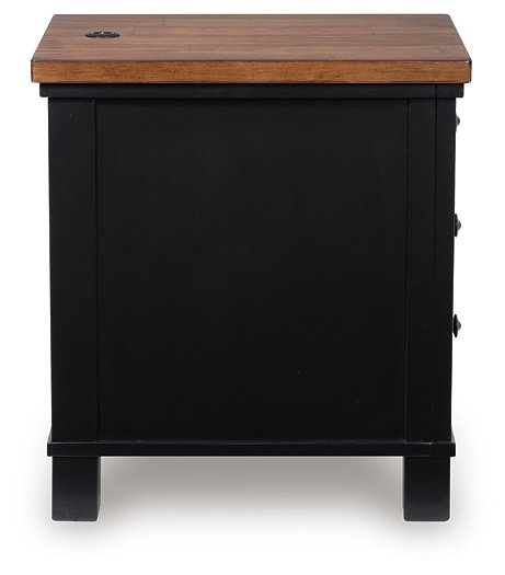 Wildenauer Chairside End Table - Pull Up A Couch
