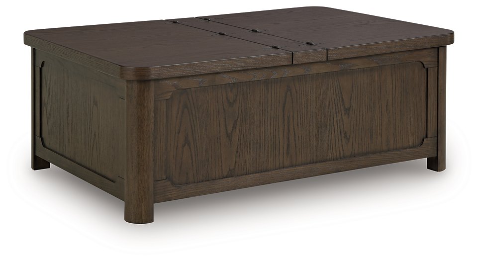 Breckington Coffee Table With Storage - Pull Up A Couch
