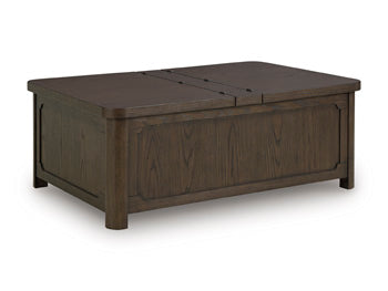 Breckington Coffee Table With Storage - Pull Up A Couch