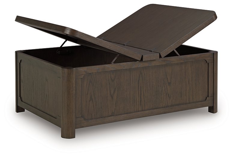 Breckington Coffee Table With Storage - Pull Up A Couch