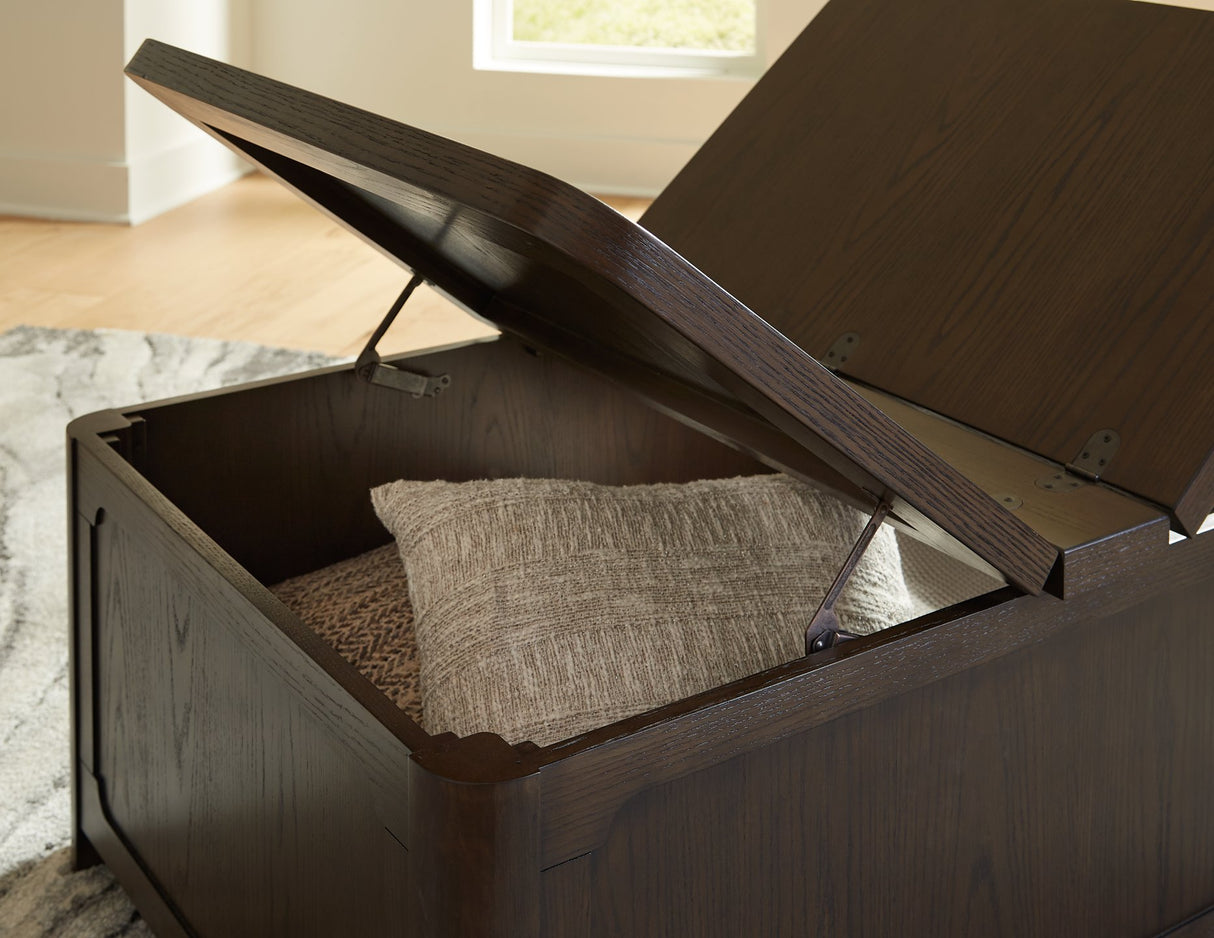Breckington Coffee Table With Storage - Pull Up A Couch
