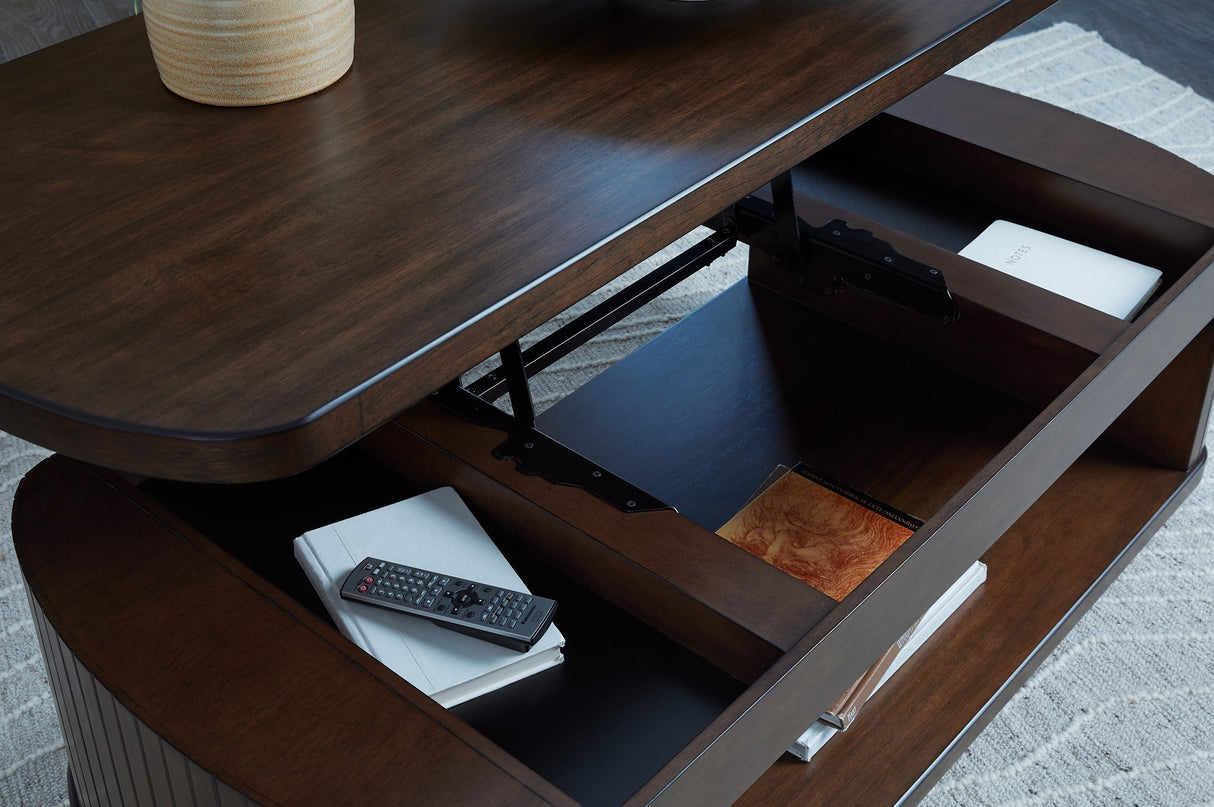 Korestone Lift-Top Coffee Table - Pull Up A Couch