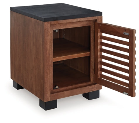 Kallari Chairside End Table - Pull Up A Couch