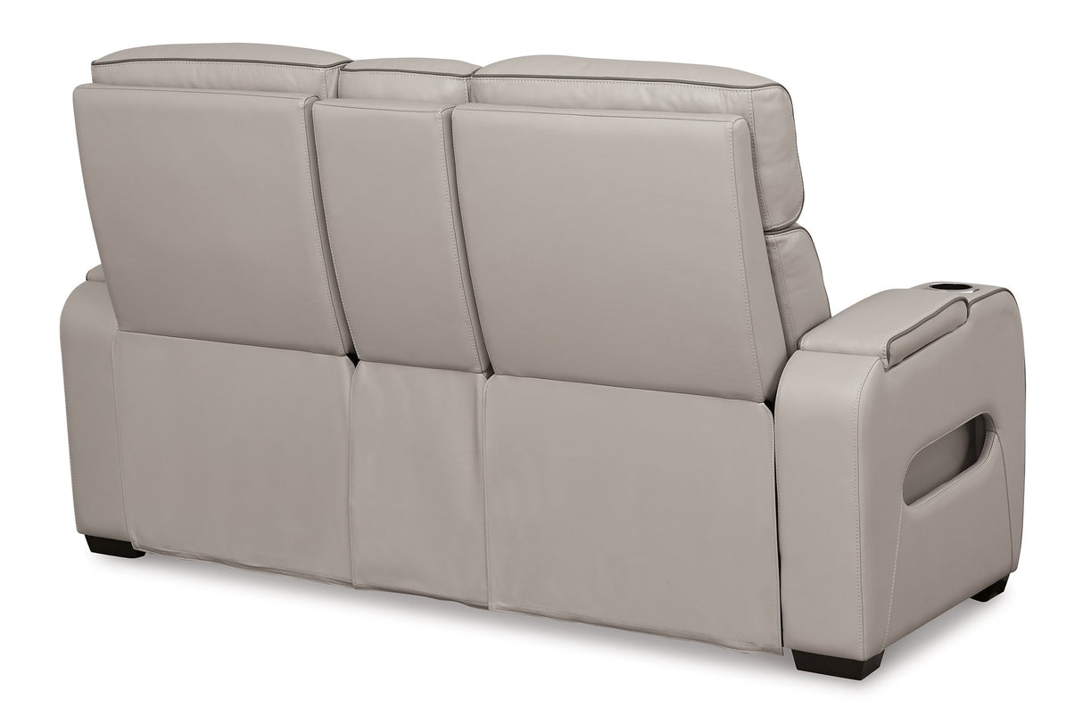 Boyington Power Reclining Loveseat with Console - Pull Up A Couch