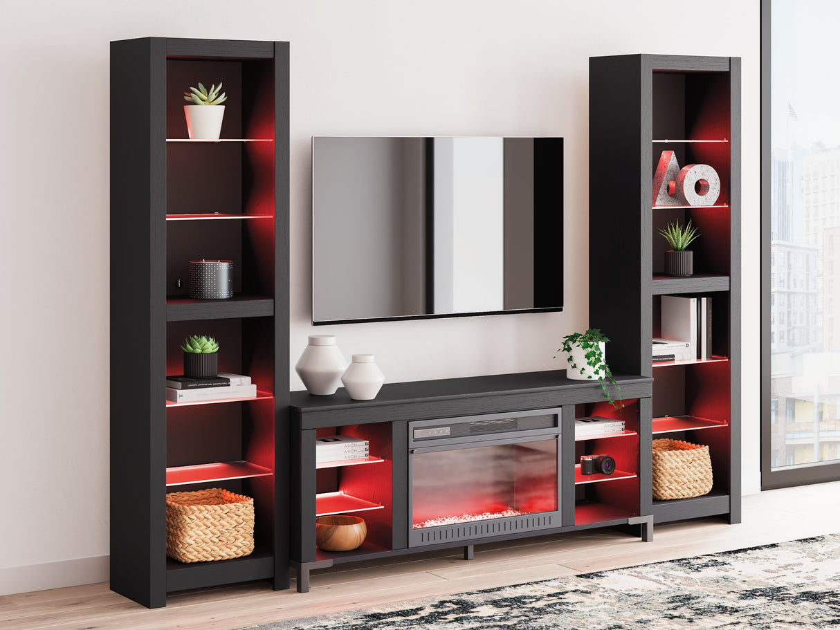 Cayberry Entertainment Center with Electric Fireplace