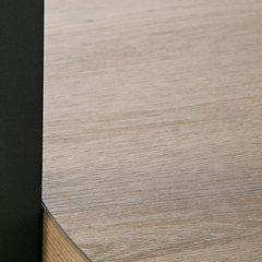 Set of three Ashley Furniture Darthurst tables with sleek wood finish, versatile side tables for living room decor.