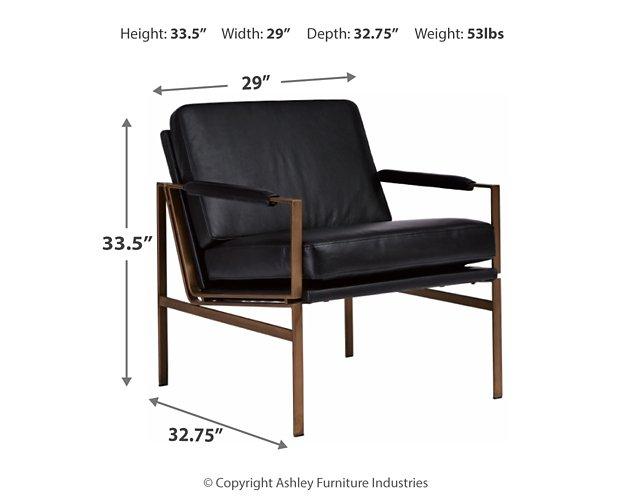 Ashley Furniture Puckman Accent Chair with plush fabric and modern design, perfect for stylish living room seating.